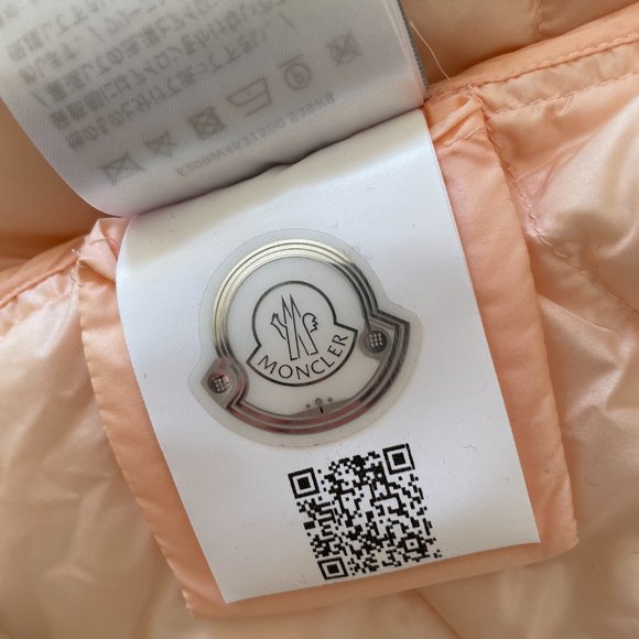 NWT Moncler Genius 4 SIMONE ROCHA "Annie" Down Jacket in Light Pink Sz 2 - Picture 6 of 10